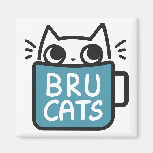 Bru Cats Magnet (Vorne)