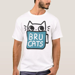 Bru Katzen beleuchten den großen T - Shirt -,