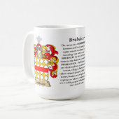 Brubaker, der Ursprung, die Bedeutung und das Kaffeetasse (Vorderseite Links)