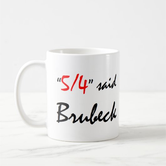 Brubeck sagte: kaffeetasse (Links)
