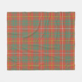 Bruce Ancient Modern Kariert Fleecedecke (Vorderseite (Horizontal))