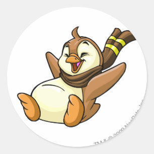 Bruce Brown Runder Aufkleber