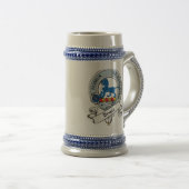 Bruce-Clan-Abzeichen Bierglas (VorderseiteRechts)