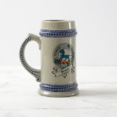 Bruce-Clan-Abzeichen Bierglas (Links)