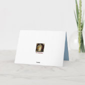 Bruce Clan Abzeichen Happy Holidays Karte (Rückseite)