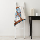 Bruce Clan Abzeichen Winter Scene Medium Sherpadecke (Beispiel)