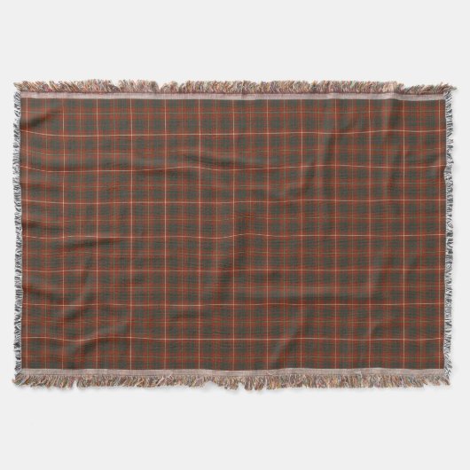 Bruce Clan Weathered Tartan Decke (Vorderseite)