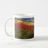 BRUCE, der Mohnblumenmohnblume Williams Blair Kaffeetasse (Links)