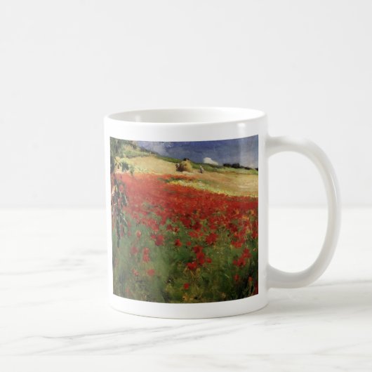 BRUCE, der Mohnblumenmohnblume Williams Blair Kaffeetasse (Rechts)