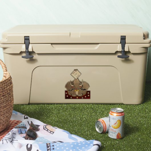 Bruce, der Sticker für Elefanten (Kühler)