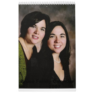 Bruce-Familien-Kalender          2007 Kalender