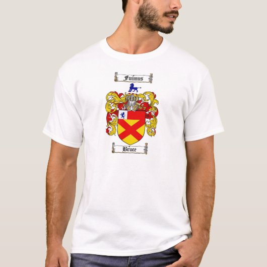BRUCE-FAMILIENWAPPEN - BRUCE-WAPPEN T-Shirt (Vorderseite)