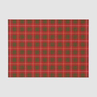Bruce Family Tartan Pattern Seidenpapier