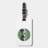 Bruce Freeman Rail Trail Gepäckanhänger (Vorderseite vertikal)