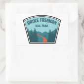 Bruce Freeman Rail Trail Rechteckiger Aufkleber (Tasche)