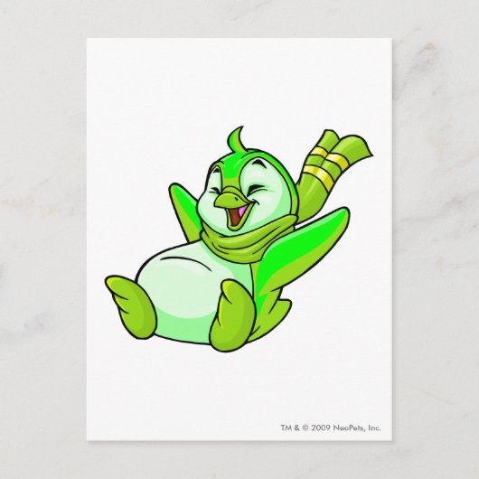 Bruce Glows Postkarte (Vorderseite)