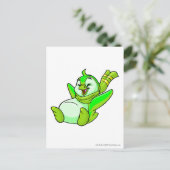 Bruce Glows Postkarte (Stehend Vorderseite)