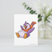 Bruce Lila Postkarte (Stehend Vorderseite)