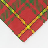 Bruce Modern Kariert Fleecedecke (Ecke)