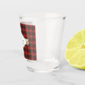 Bruce Modern Original Scottish Clan Tartan Schnapsglas (Rechts)