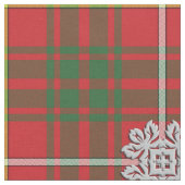 Bruce Modern Tartan mit Muster Stoff (Nahaufnahme)