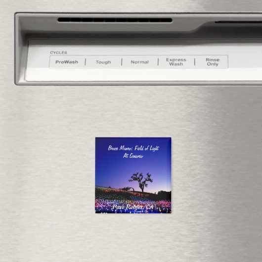 Bruce Munro, Field of Light, Paso Robles, CA. Magnet (In Situ (Geschirrspüler))