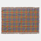Bruce of Kinnaird Ancient Tartan Kariertes Muster Decke (Vorderseite)