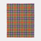 Bruce of Kinnaird Ancient Tartan Kariertes Muster Fleecedecke (Vorderseite)