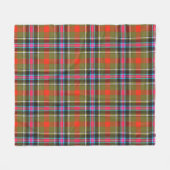 Bruce of Kinnaird Ancient Tartan Kariertes Muster Fleecedecke (Vorderseite (Horizontal))