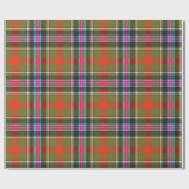 Bruce of Kinnaird Ancient Tartan Kariertes Muster Geschenkpapier (Flach)