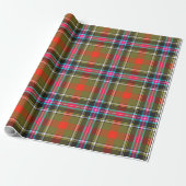 Bruce of Kinnaird Ancient Tartan Kariertes Muster Geschenkpapier (Ungerollt)