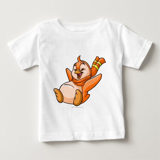 Bruce-Orange Baby T-shirt (Vorderseite)