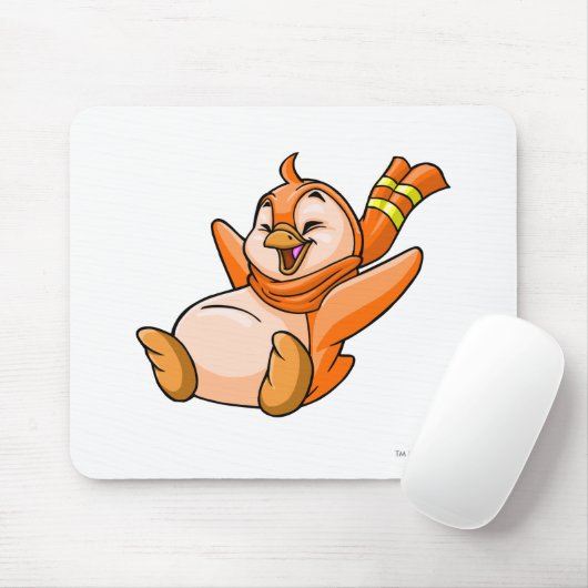 Bruce-Orange Mousepad (Mit Mouse)
