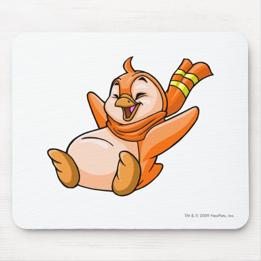 Bruce-Orange Mousepad (Vorne)