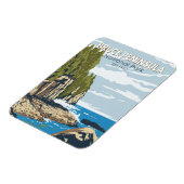 Bruce Peninsula National Park Kanada Reisen Kunst Magnet (Linke Seite)