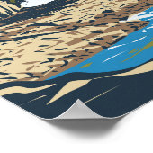 Bruce Peninsula National Park Kanada Reisen Kunst Poster (Ecke)