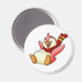 Bruce Red Magnet (Vorderseite/Rückseite)