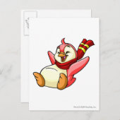 Bruce Red Postkarte (Vorne/Hinten)