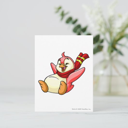 Bruce Red Postkarte (Stehend Vorderseite)