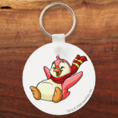 Bruce Red Schlüsselanhänger (Vorderseite)