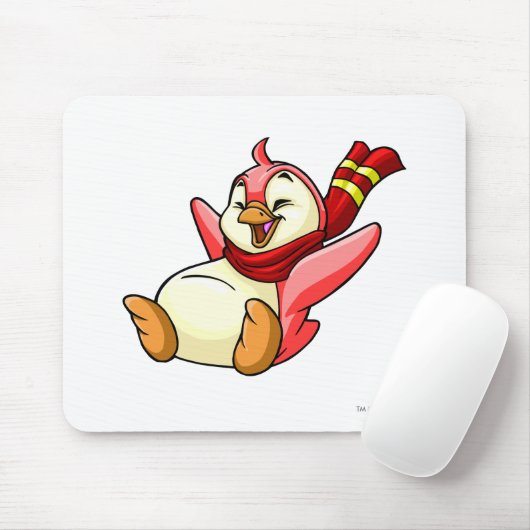 Bruce-Rot Mousepad (Mit Mouse)