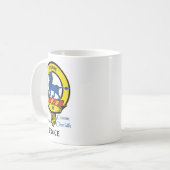 BRUCE Scottish Clan Wappen Tasse (Vorderseite Links)