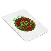 Bruce Scottish Tartan Celtic Thistle Magnet (Rechte Seite)