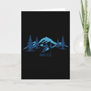 Bruce Ski Resort Skier Karte