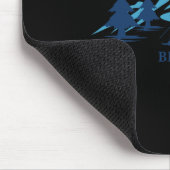 Bruce Ski Resort Skier Mousepad (Ecke)