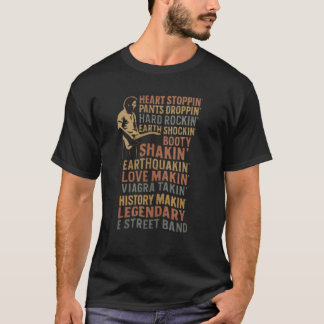 Bruce Springsteen E Street Band Konzerttour Vintag T-Shirt