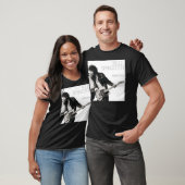 Brúcé Spríngstén ist Geboren, zweiseitiges Weiß zu T-Shirt (Unisex)