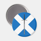 Bruce Sword auf Salreifen Magnet (Vorderseite/Rückseite)