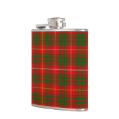 Bruce tartan Red grün kariert Flachmann (Links)