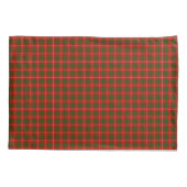 Bruce tartan Red grün kariert Kissenbezug (Rückseite-Links)